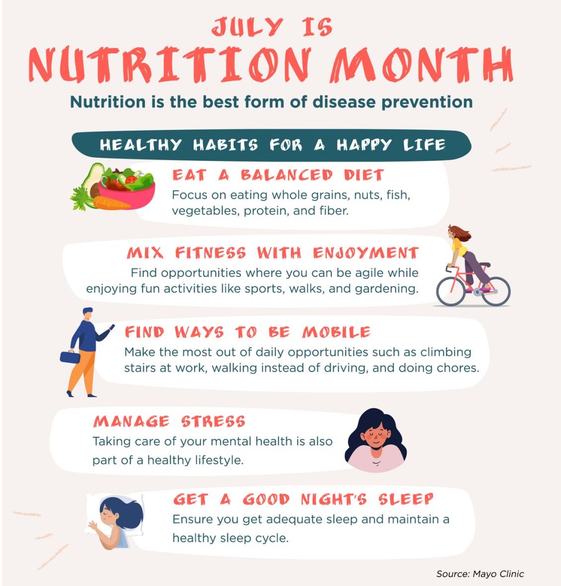 July Is Nutrition Month July Is Nutrition Month