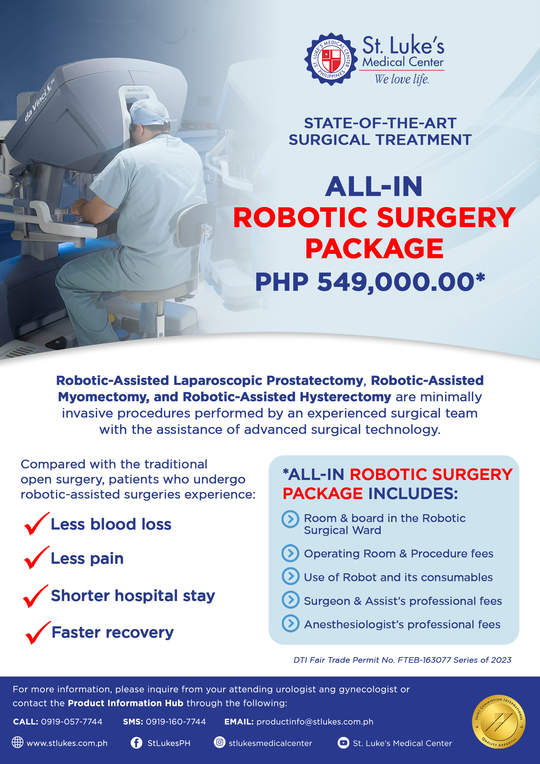robotic-assisted myomectomy
