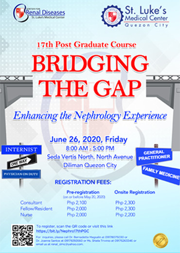 Bridging the Gap: 17th Post-graduate Course