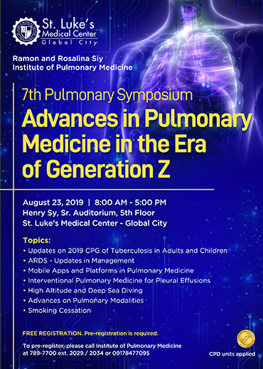 7th Pulmonary Symposium: Advances in Pulmonary Medicine in the Era of Generation Z