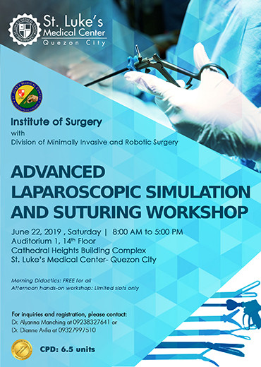 Advance Laparoscopic Simulation and Suturing Workshop