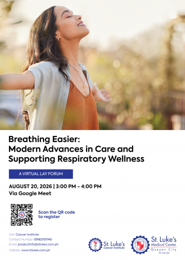 Breathing Easier: Modern Advances in Care and Supporting Respiratory Wellness | A Virtual Lay Forum