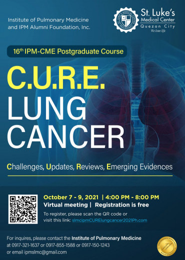 Challenges, Updates, Reviews, Emerging Evidences (CURE) Lung Cancer Postgraduate Course