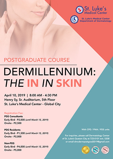 Postgraduate Course - Dermillennium: The In in Skin