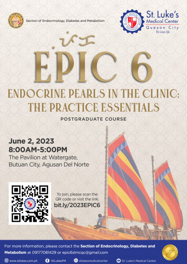 EPIC 6 Endocrine Pearls in the Clinic: The Practice Essentials