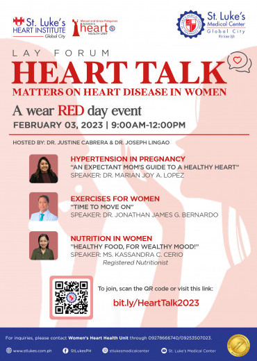 Heart Talk Matters on Heart Disease in Women