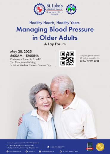 Healthy Hearts, Healthy Years: Managing Blood Pressure in Older Adults