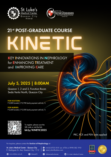 Center for Renal Diseases 21st Postgraduate Course - Kinetic: Key Innovations in Nephrology for Enhancing Treatment and Improving Care