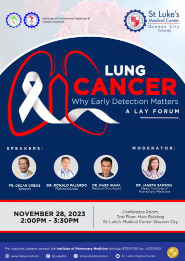 LUNG CANCER: Why Early Detection Matters