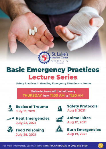 Basic Emergency Practices Lecture Series