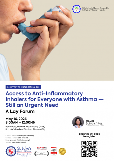 Access to Anti-Inflammatory Inhalers for Everyone with Asthma&mdash;Still an Urgent Need