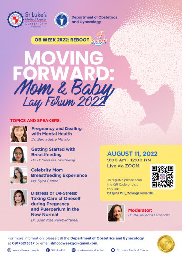 Moving Forward: Mom & Baby Lay Forum 2022