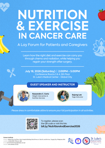 Nutrition & Exercise in Cancer Care | Lay Forum for Patients and Caregivers
