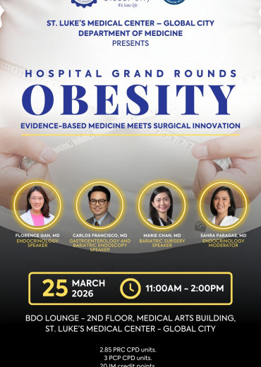 Hospital Grand Rounds | Obesity: Evidence-Based Medicine Meets Surgical Innovation