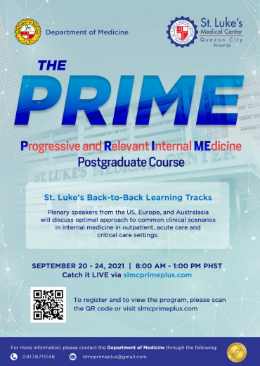 The Progressive and Relevant Internal Medicine (PRIME) Postgraduate Course