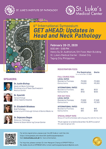 GET aHEAD: Updates in Head and Neck Pathology