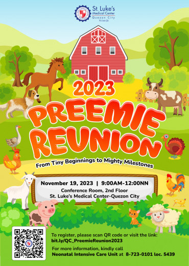 2023 PREEMIE REUNION: From Tiny Beginnings to Mighty Milestones