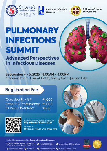 Pulmonary Infections Summit: Advanced Perspectives in Infectious Diseases