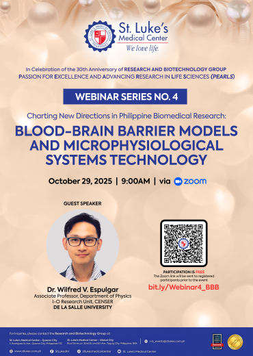 Charting New Directions in Philippine Biomedical Research: Blood-Brain Barrier Models and Microphysiological Systems Technology