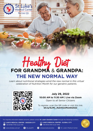 Healthy Diet for Grandma & Grandpa: The New Normal Way