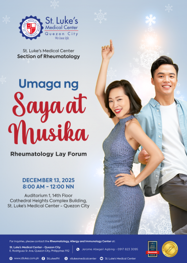 Umaga ng Saya at Musika: Rheumatology Lay Forum