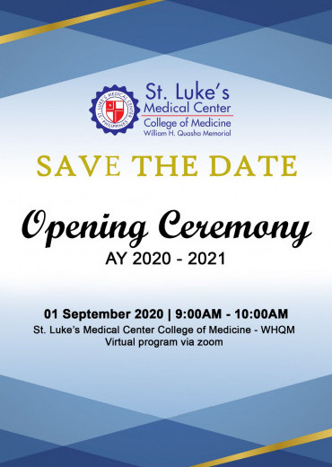 St. Luke's Medical Center College of Medicine Opening Ceremony