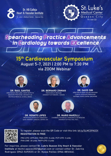 15th Cardiovascular Symposium Post-Graduate Course