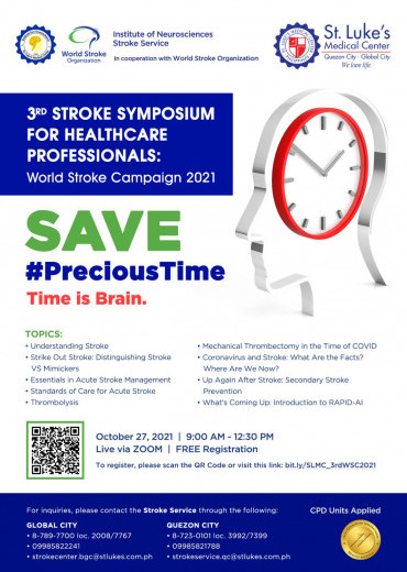 3rd Stroke Symposium for Healthcare Professionals