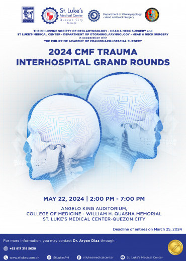 2024 CMF Trauma Interhospital Grand Rounds