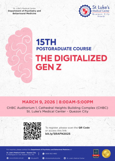 Department of Psychiatry 15th Postgraduate Course: The Digitalized Gen Z