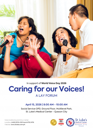 Caring for our Voices: A Lay Forum