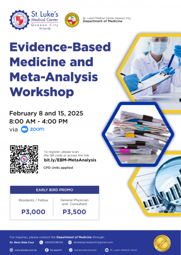 Evidence-Based Medicine and Meta-Analysis Workshop