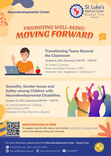Promoting Well-Being: Moving Forward (October Session 1)