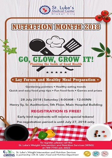 Nutrition Month 2018