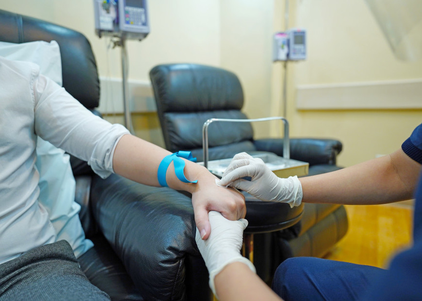 Infusion therapy involves medications administered via intravenous (IV) catheter for various diseases such as rheumatoid arthritis, diabetes, and inflammatory bowel diseases.
 