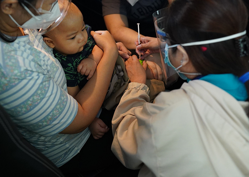 Children can now receive safe and timely vaccinations through St. Luke’s Drive-Thru Pedia Vaccination service.



 
