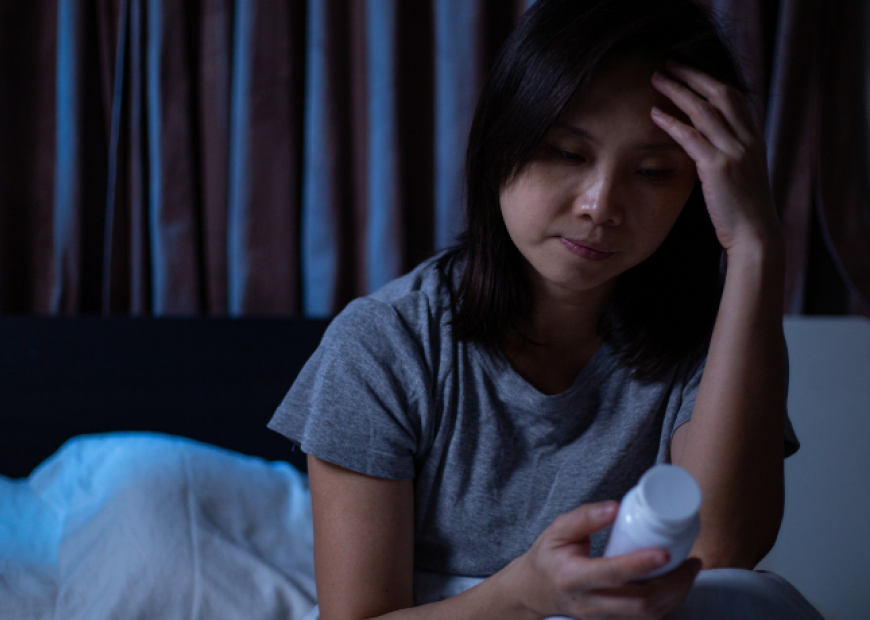 Both clinical depression and anxiety can cause abnormal changes in our sleep patterns, particularly oversleeping or insomnia. 

 