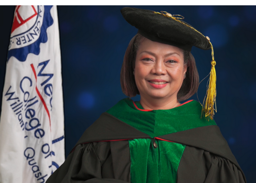 SLMCCM Dean Susan Nagtalon highlighted the value of continuous learning as she addressed the graduates of Class 2021.