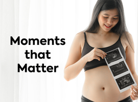 Celebrate Each Ultrasound Milestone at St. Luke's with a Special Treat Banner