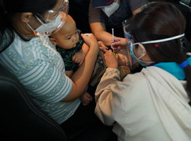 St. Luke’s opens Drive-Thru Pedia Vaccination to boost children’s routine immunization Banner