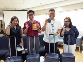 St. Luke’s sends 4 nurses to UK for employment Banner