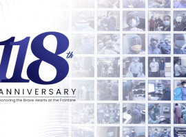 St. Luke’s Celebrates Brave Hearts on its 118th Anniversary Banner
