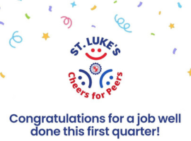 St. Luke’s Medical Center launches the Cheers for Peers Program Banner